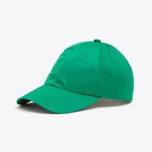 Tory Burch 🍀 Sport Satin Performance Grumps Tennis Cap Green